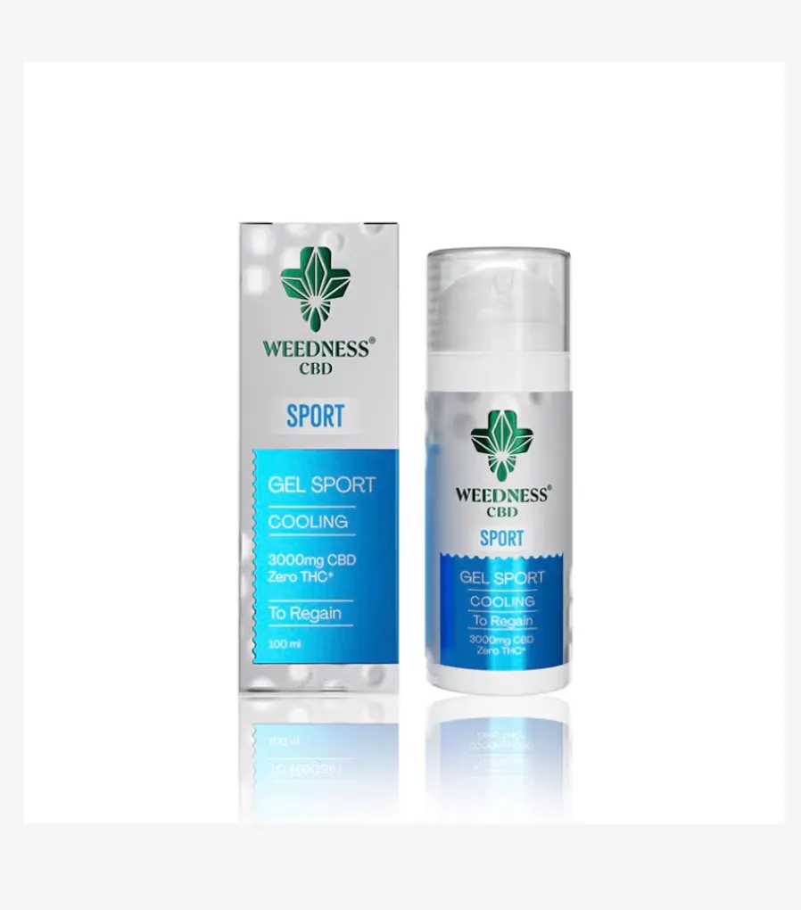 Gel sport CBD Selección 01. Para músculos y articulaciones. (Efecto frío) - Cáñamo industrial uso aromático